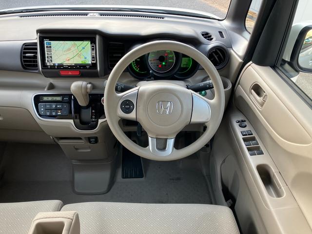 N-BOX G・Lパッケージ 純正ナビ/バックカメラ/ETC/前後ドライブレコーダー/フリップダウンモニター/片側電動スライドドア/純正アルミホイル(3枚目)