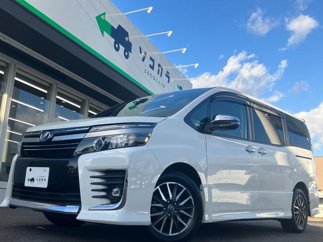 ヴォクシー ZS 煌II 純正インチナビ/フリップダウンモニター/トヨタセーフティセンス(2枚目)