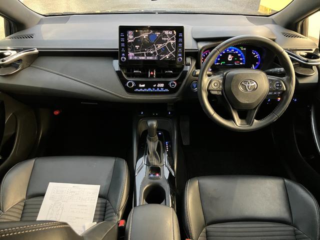 カローラツーリング ハイブリッド　ダブルバイビー　ステアリングヒーター／フロントフォグ／ブラインドスポットモニター／オートブレーコホールド／スタッドレスタイヤ（5枚目）