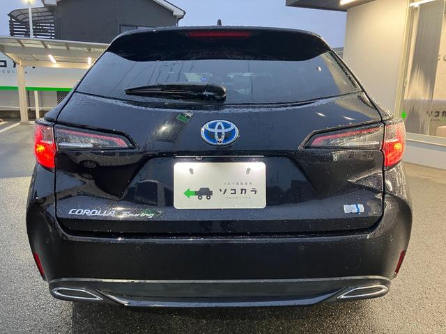 カローラツーリング ハイブリッド　ダブルバイビー　ステアリングヒーター／フロントフォグ／ブラインドスポットモニター／オートブレーコホールド／スタッドレスタイヤ（29枚目）