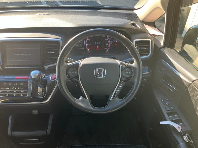 オデッセイ アブソルート・ＥＸホンダセンシング　純正８インチナビ／両側パワースライドドア／バックモニター／ドライブレコーダー／パワーシート／ビルトインＥＴＣ／パドルシフト／ＬＥＤヘッドライト／フォグランプ／フルセグＴＶ／ハーフレザーシート（20枚目）