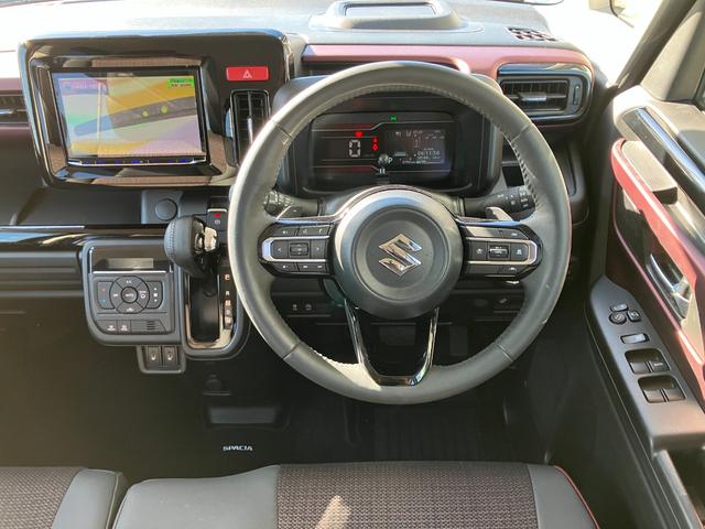 スペーシアカスタム ハイブリッドXSターボ ハンドルヒーター/ACC /側パワスラ/レーンアシスト/ドライブレコーダー/シートヒータ/社外ナビフルセグ/バックカメラ/クルーズコントロール/.純正AW/ドライブレコーダー(14枚目)