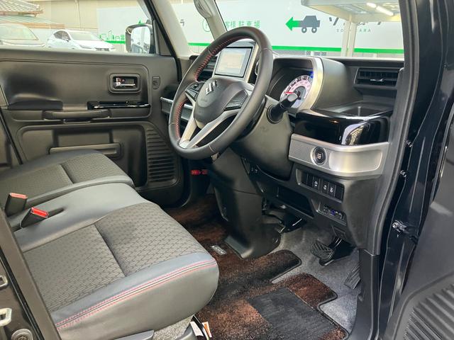 スペーシアカスタム ハイブリッドＸＳ　全方位モニター／ハーフレザーシート／スズキセーフティサポート／両側パワースライドドア／純正ナビフルセグＴＶ／純正１５インチＡＷ（9枚目）