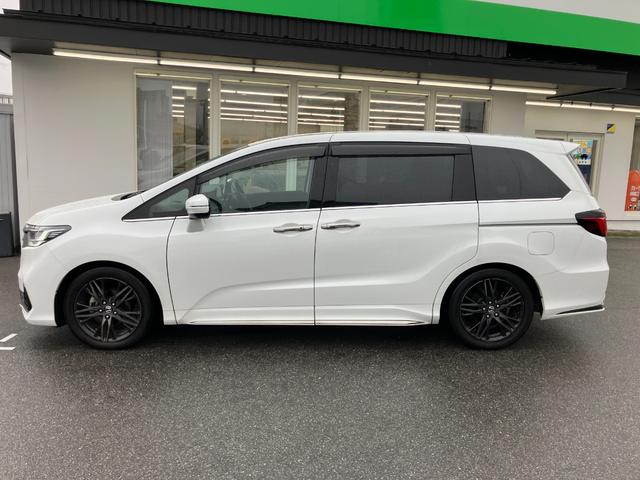 オデッセイ アブソルート・ＥＸ　純正ナビ／全方位カメラ／ＥＴＣ／フリップダウン／パワーシート／ドライブレコーダー／両側電動スライドドア／純正ＡＷ／クルーズコントロール／ハーフレザー／アイドリングストップ／パドルシフト（32枚目）