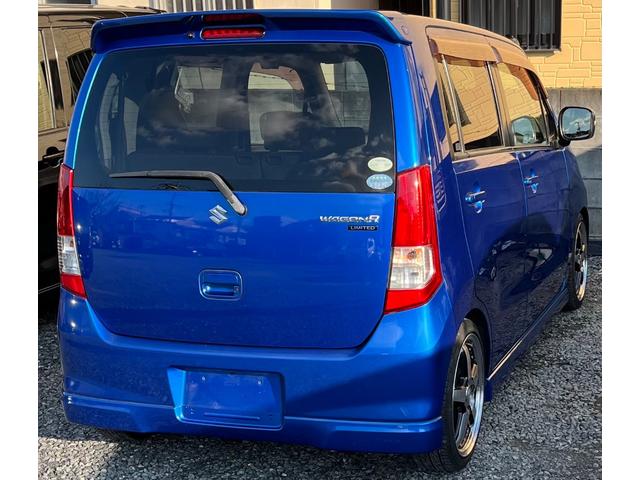 ワゴンＲ ＦＸリミテッド　車高調　社外アルミホイール１６インチ　プッシュスタート　スマートキー２本　ＥＴＣ　前後ドライブレコーダー（3枚目）