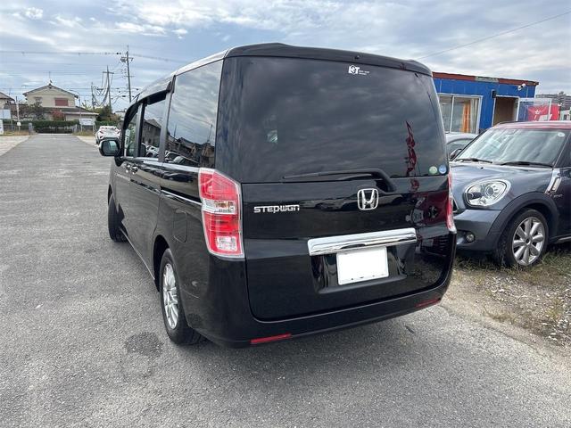 ステップワゴン Ｇ　Ｌパッケージ　社外ナビ　ＣＤ／ＤＶＤ／ブルーレイ　フルセグ　バックカメラ　前後ドライブレコーダー　フリップダウンモニター　レザーシート　ＥＴＣ／ＰＷ／ＰＳ／ＢＴ　Ｗエアコン　アルミホイール　両側電動スライドドア（9枚目）
