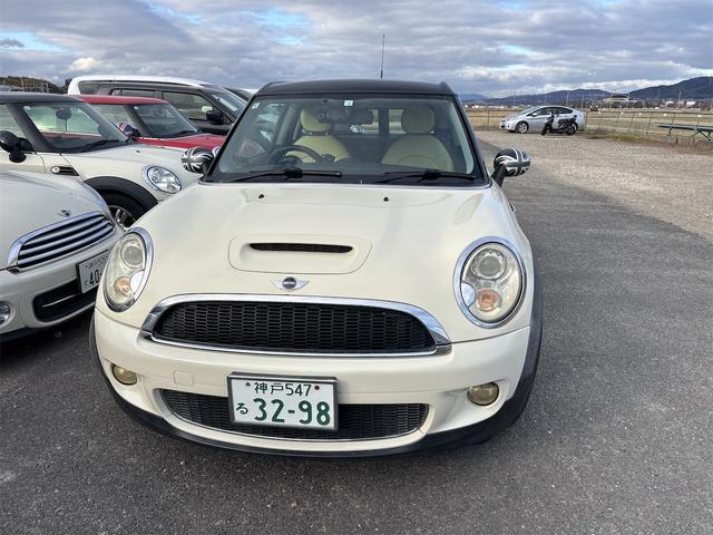 MINI クーパーS クラブマン エアコン ETC デジタルミラー ドラレコ パドルシフト 16インチアルミ PW PS レザー調シートカバー スペアキー(4枚目)