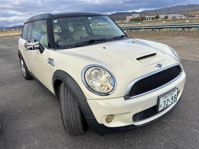 MINI クーパーS クラブマン エアコン ETC デジタルミラー ドラレコ パドルシフト 16インチアルミ PW PS レザー調シートカバー スペアキー(7枚目)