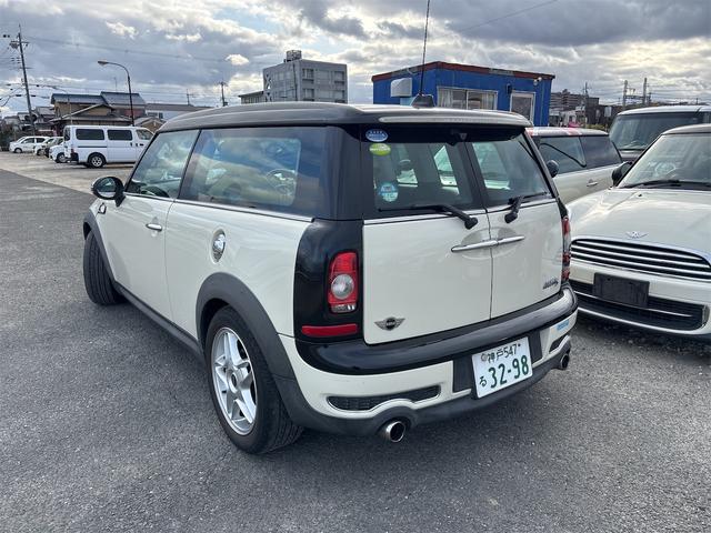 MINI クーパーS クラブマン エアコン ETC デジタルミラー ドラレコ パドルシフト 16インチアルミ PW PS レザー調シートカバー スペアキー(11枚目)