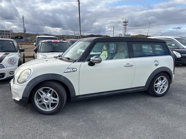 MINI クーパーS クラブマン エアコン ETC デジタルミラー ドラレコ パドルシフト 16インチアルミ PW PS レザー調シートカバー スペアキー(14枚目)