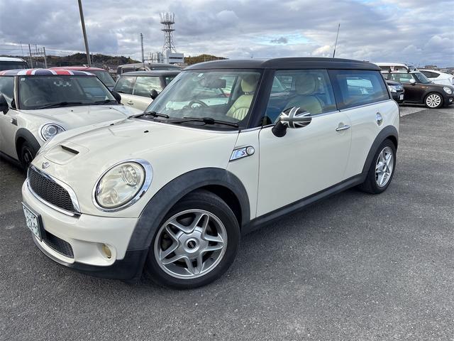 MINI クーパーS クラブマン エアコン ETC デジタルミラー ドラレコ パドルシフト 16インチアルミ PW PS レザー調シートカバー スペアキー(15枚目)