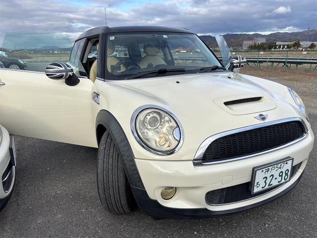 MINI クーパーS クラブマン エアコン ETC デジタルミラー ドラレコ パドルシフト 16インチアルミ PW PS レザー調シートカバー スペアキー(17枚目)