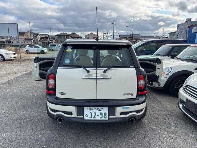 MINI クーパーS クラブマン エアコン ETC デジタルミラー ドラレコ パドルシフト 16インチアルミ PW PS レザー調シートカバー スペアキー(19枚目)