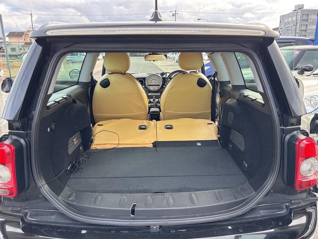 MINI クーパーS クラブマン エアコン ETC デジタルミラー ドラレコ パドルシフト 16インチアルミ PW PS レザー調シートカバー スペアキー(21枚目)