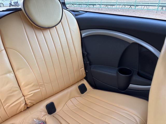 MINI クーパーS クラブマン エアコン ETC デジタルミラー ドラレコ パドルシフト 16インチアルミ PW PS レザー調シートカバー スペアキー(39枚目)