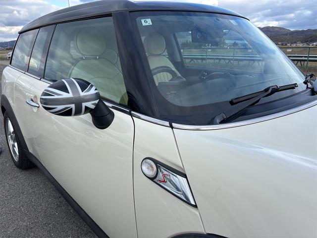 MINI クーパーS クラブマン エアコン ETC デジタルミラー ドラレコ パドルシフト 16インチアルミ PW PS レザー調シートカバー スペアキー(50枚目)