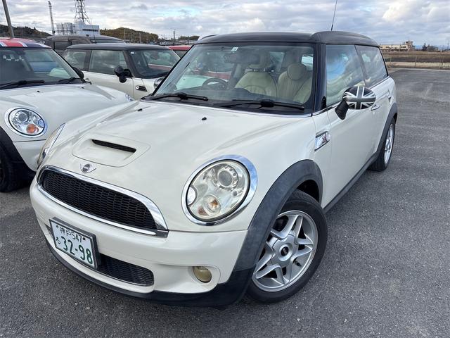 MINI クーパーS クラブマン エアコン ETC デジタルミラー ドラレコ パドルシフト 16インチアルミ PW PS レザー調シートカバー スペアキー(52枚目)