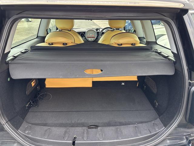 MINI クーパーS クラブマン エアコン ETC デジタルミラー ドラレコ パドルシフト 16インチアルミ PW PS レザー調シートカバー スペアキー(53枚目)