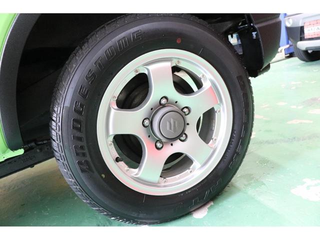 ジムニー ＸＧ　ライムグリーン／全塗装／ネオンカラー／オリジナルカラーリング／ラプターライナー／１６インチＡＷ／ターボ（44枚目）