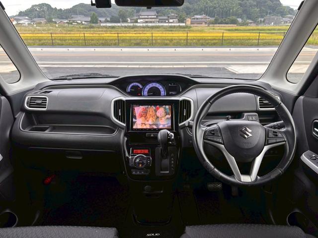 ソリオバンディット ハイブリッドＭＶ　ＳＤナビ　リアカメラ　フルセグ　スマートキー　ＬＥＤヘッドライト　衝突軽減ブレーキ　両側パワスラ　前後ドラレコ　シートヒーター　クルコン　Ｂｌｕｅｔｏｏｔｈ　ＵＳＢ　純正アルミ　ＥＴＣ（18枚目）