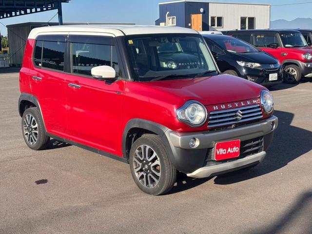 ハスラー ＪスタイルＩＩターボ　メモリーナビ　フルセグＴＶ　全方位カメラ　スマートキー　ＨＩＤヘッドライト　衝突軽減ブレーキ　シートヒーター　Ｂｌｕｅｔｏｏｔｈ　クルコン　純正１５インチアルミ（5枚目）