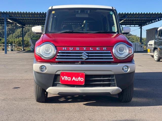 ハスラー ＪスタイルＩＩターボ　メモリーナビ　フルセグＴＶ　全方位カメラ　スマートキー　ＨＩＤヘッドライト　衝突軽減ブレーキ　シートヒーター　Ｂｌｕｅｔｏｏｔｈ　クルコン　純正１５インチアルミ（6枚目）