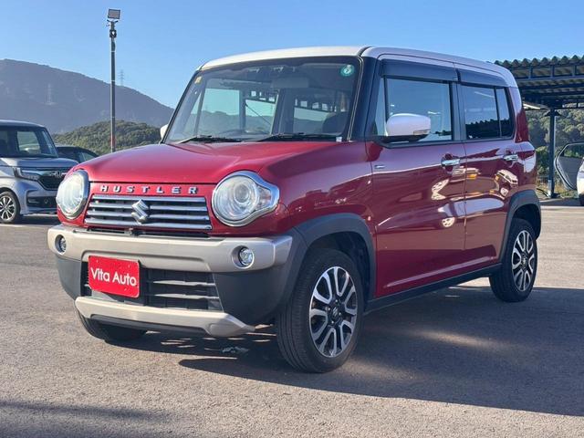 ハスラー ＪスタイルＩＩターボ　メモリーナビ　フルセグＴＶ　全方位カメラ　スマートキー　ＨＩＤヘッドライト　衝突軽減ブレーキ　シートヒーター　Ｂｌｕｅｔｏｏｔｈ　クルコン　純正１５インチアルミ（8枚目）