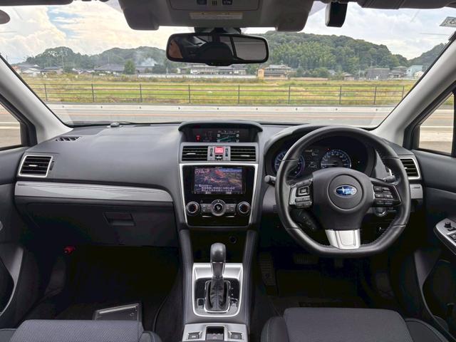 レヴォーグ １．６ＧＴアイサイト　プラウドエディション　４ＷＤ　メモリーナビ　リアカメラ　フルセグ　スマートキー　ＬＥＤヘッドライト　衝突軽減ブレーキ　ドラレコ　クルコン　Ｂｌｕｅｔｏｏｔｈ　ＵＳＢ　純正１７インチアルミ　ＥＴＣ（18枚目）