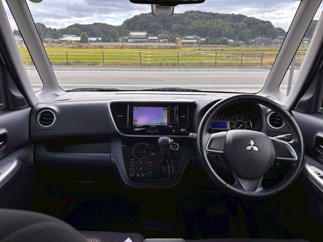 ｅＫスペースカスタム カスタムＴ　ｅ－アシスト　ＳＤナビ　フルセグＴＶ　リアカメラ　スマートキー　ＨＩＤヘッドライト　衝突軽減ブレーキ　両側パワスラ　Ｂｌｕｅｔｏｏｔｈ　純正１５インチアルミ（16枚目）