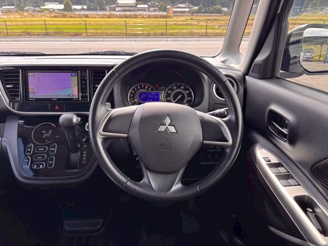 ｅＫスペースカスタム カスタムＴ　ｅ－アシスト　ＳＤナビ　フルセグＴＶ　リアカメラ　スマートキー　ＨＩＤヘッドライト　衝突軽減ブレーキ　両側パワスラ　Ｂｌｕｅｔｏｏｔｈ　純正１５インチアルミ（21枚目）