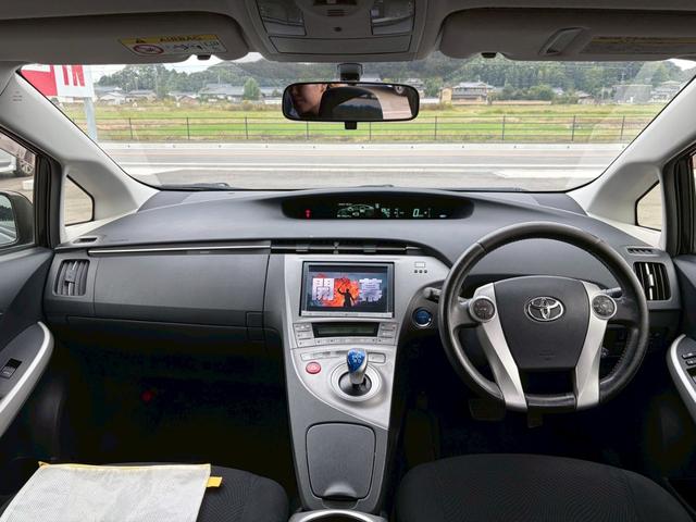 プリウス Sツーリングセレクション HDDナビ フルセグTV リアカメラ スマートキー LEDヘッドライト Bluetooth クルコン 純正17インチアルミ ETC(18枚目)