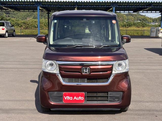 N-BOX G・EXホンダセンシング SDナビ フルセグTV リアカメラ スマートキー LEDヘッドライト 衝突軽減ブレーキ 片側パワスラ 前後ドラレコ Bluetooth クルコン 純正14インチ鉄 ETC(5枚目)