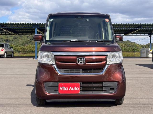 N-BOX G・EXホンダセンシング SDナビ フルセグTV リアカメラ スマートキー LEDヘッドライト 衝突軽減ブレーキ 片側パワスラ 前後ドラレコ Bluetooth クルコン 純正14インチ鉄 ETC(6枚目)