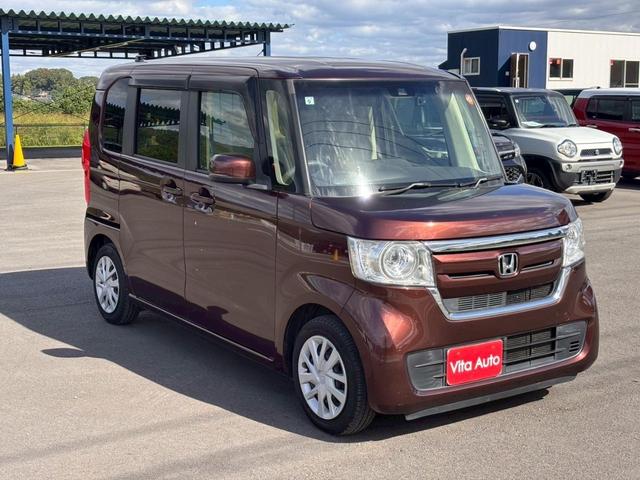 N-BOX G・EXホンダセンシング SDナビ フルセグTV リアカメラ スマートキー LEDヘッドライト 衝突軽減ブレーキ 片側パワスラ 前後ドラレコ Bluetooth クルコン 純正14インチ鉄 ETC(7枚目)