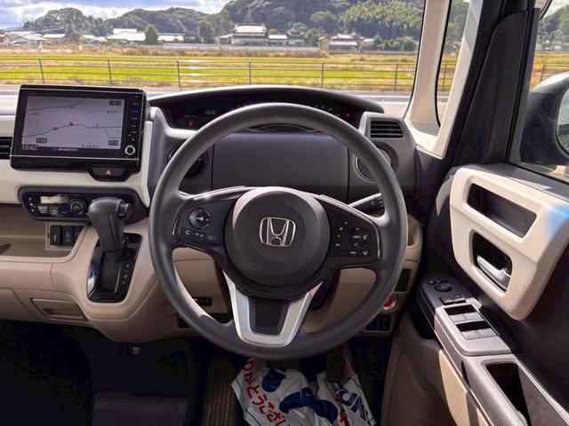 N-BOX G・EXホンダセンシング SDナビ フルセグTV リアカメラ スマートキー LEDヘッドライト 衝突軽減ブレーキ 片側パワスラ 前後ドラレコ Bluetooth クルコン 純正14インチ鉄 ETC(20枚目)
