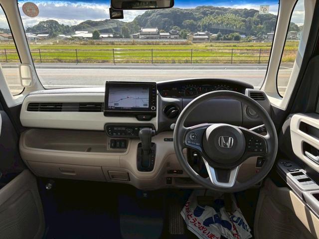 N-BOX G・EXホンダセンシング SDナビ フルセグTV リアカメラ スマートキー LEDヘッドライト 衝突軽減ブレーキ 片側パワスラ 前後ドラレコ Bluetooth クルコン 純正14インチ鉄 ETC(21枚目)