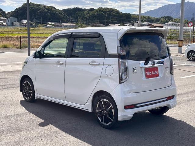 Ｎ－ＷＧＮカスタム Ｇ・ターボパッケージ　ＳＤナビ　フルセグＴＶ　リアカメラ　スマートキー　ＨＩＤヘッドライト　衝突軽減ブレーキ　Ｂｌｕｅｔｏｏｔｈ　クルコン　純正１５インチアルミ　ＥＴＣ（10枚目）