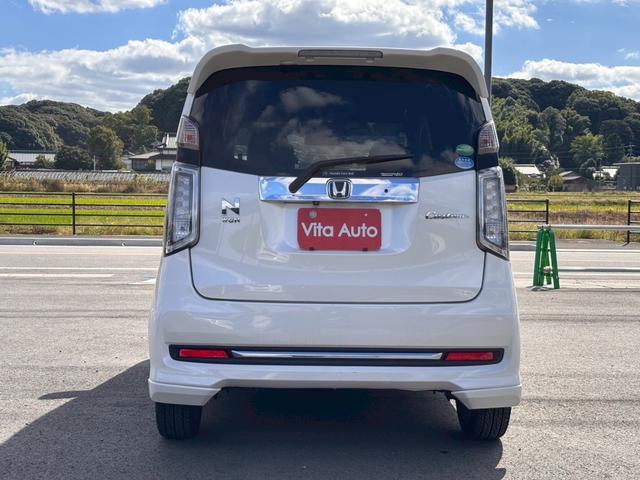 Ｎ－ＷＧＮカスタム Ｇ・ターボパッケージ　ＳＤナビ　フルセグＴＶ　リアカメラ　スマートキー　ＨＩＤヘッドライト　衝突軽減ブレーキ　Ｂｌｕｅｔｏｏｔｈ　クルコン　純正１５インチアルミ　ＥＴＣ（11枚目）