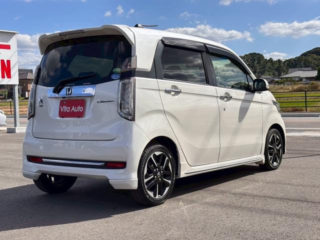 Ｎ－ＷＧＮカスタム Ｇ・ターボパッケージ　ＳＤナビ　フルセグＴＶ　リアカメラ　スマートキー　ＨＩＤヘッドライト　衝突軽減ブレーキ　Ｂｌｕｅｔｏｏｔｈ　クルコン　純正１５インチアルミ　ＥＴＣ（15枚目）