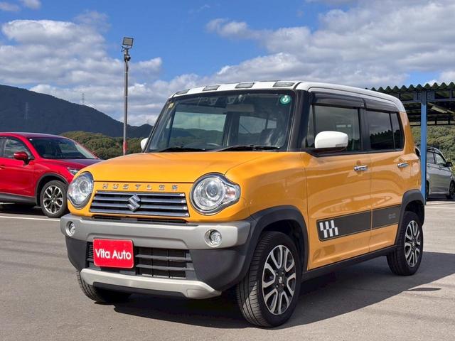 ハスラー Ｊターボ　メモリーナビ　フルセグＴＶ　リアカメラ　スマートキー　ＨＩＤヘッドライト　衝突軽減ブレーキ　前ドラレコ　シートヒーター　Ｂｌｕｅｔｏｏｔｈ　クルコン　純正１５インチアルミ　ＥＴＣ（8枚目）