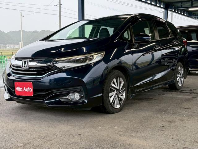 シャトル ハイブリッドX メモリーナビ フルセグTV リアカメラ スマートキー LEDヘッドライト 衝突軽減ブレーキ Bluetooth クルコン 純正15インチ鉄 ETC(5枚目)