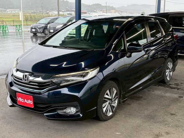 シャトル ハイブリッドX メモリーナビ フルセグTV リアカメラ スマートキー LEDヘッドライト 衝突軽減ブレーキ Bluetooth クルコン 純正15インチ鉄 ETC(6枚目)