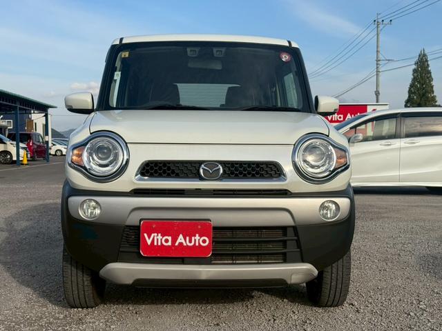 フレアクロスオーバー ＸＳ　メモリーナビ　フルセグＴＶ　スマートキー　ＨＩＤヘッドライト　衝突軽減ブレーキ　シートヒーター　Ｂｌｕｅｔｏｏｔｈ　純正１６インチアルミ（3枚目）