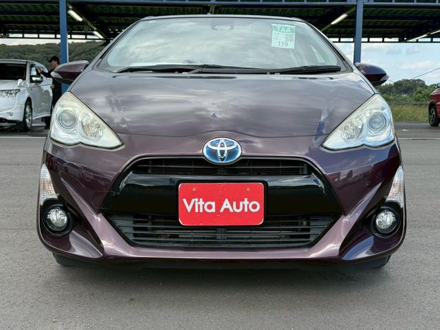 アクア Sスタイルブラック SDナビ フルセグTV リアカメラ スマートキー LEDヘッドライト 衝突軽減ブレーキ 前後ドラレコ Bluetooth 純正15インチ鉄 ETC(3枚目)