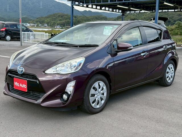 アクア Sスタイルブラック SDナビ フルセグTV リアカメラ スマートキー LEDヘッドライト 衝突軽減ブレーキ 前後ドラレコ Bluetooth 純正15インチ鉄 ETC(6枚目)