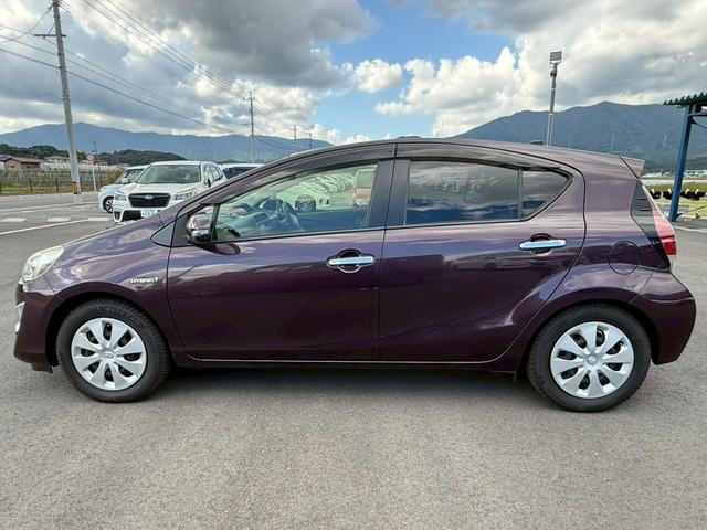 アクア Sスタイルブラック SDナビ フルセグTV リアカメラ スマートキー LEDヘッドライト 衝突軽減ブレーキ 前後ドラレコ Bluetooth 純正15インチ鉄 ETC(7枚目)