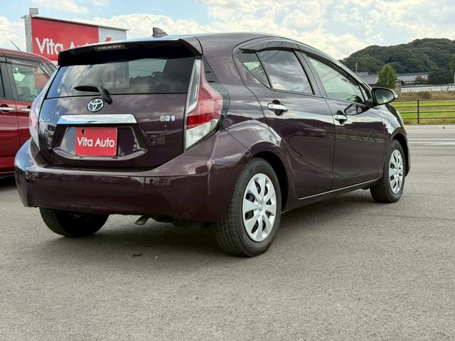 アクア Sスタイルブラック SDナビ フルセグTV リアカメラ スマートキー LEDヘッドライト 衝突軽減ブレーキ 前後ドラレコ Bluetooth 純正15インチ鉄 ETC(13枚目)