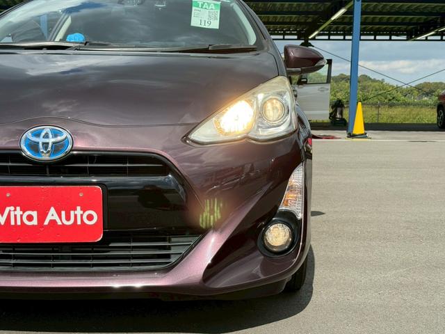 アクア Sスタイルブラック SDナビ フルセグTV リアカメラ スマートキー LEDヘッドライト 衝突軽減ブレーキ 前後ドラレコ Bluetooth 純正15インチ鉄 ETC(17枚目)