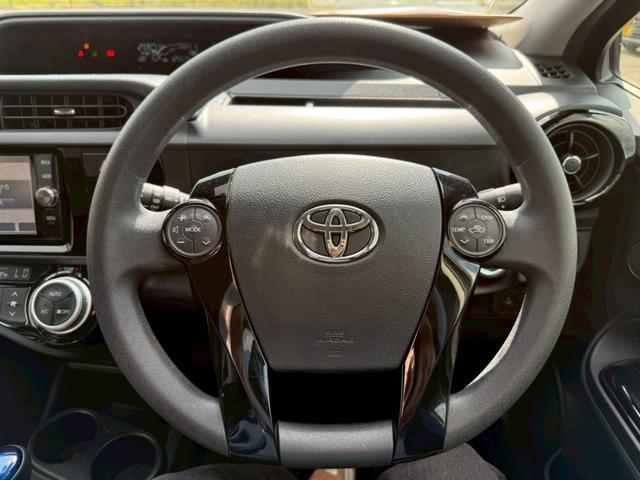 アクア Sスタイルブラック SDナビ フルセグTV リアカメラ スマートキー LEDヘッドライト 衝突軽減ブレーキ 前後ドラレコ Bluetooth 純正15インチ鉄 ETC(19枚目)