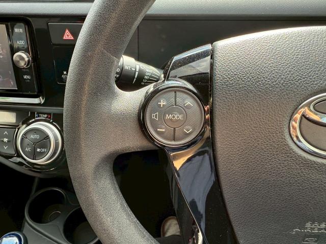 アクア Sスタイルブラック SDナビ フルセグTV リアカメラ スマートキー LEDヘッドライト 衝突軽減ブレーキ 前後ドラレコ Bluetooth 純正15インチ鉄 ETC(26枚目)